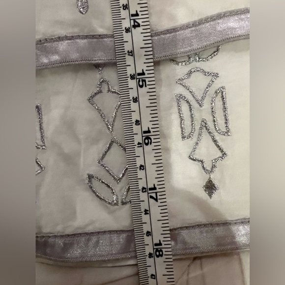 White House Black Market Silk blend MIDI Skirt S - Picture 2 of 5